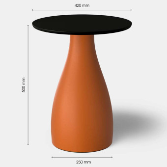 Керамический столик Svoy Design Bolet FBLTB-8023B